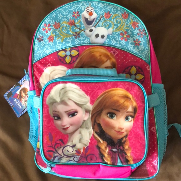 Kids Disney Anna & Elsa Frozen Backpack